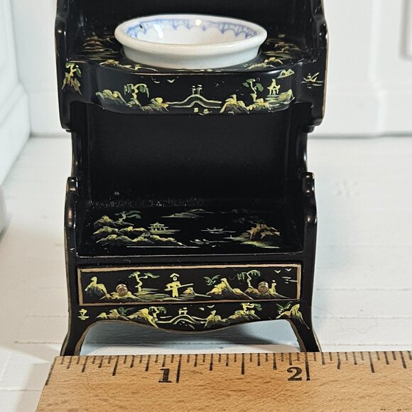 Vintage Hansson Dollhouse Miniature Wash Basin - Picture 9 of 9